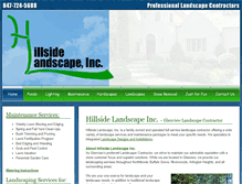 Tablet Screenshot of hillsidels.com
